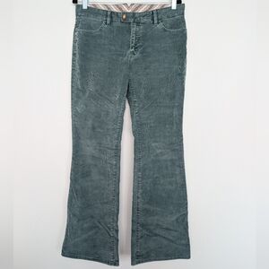 Vtg Authentic Y2K GAP Corduroy Long Lean Low Rise Bootcut Pants Sz 10R